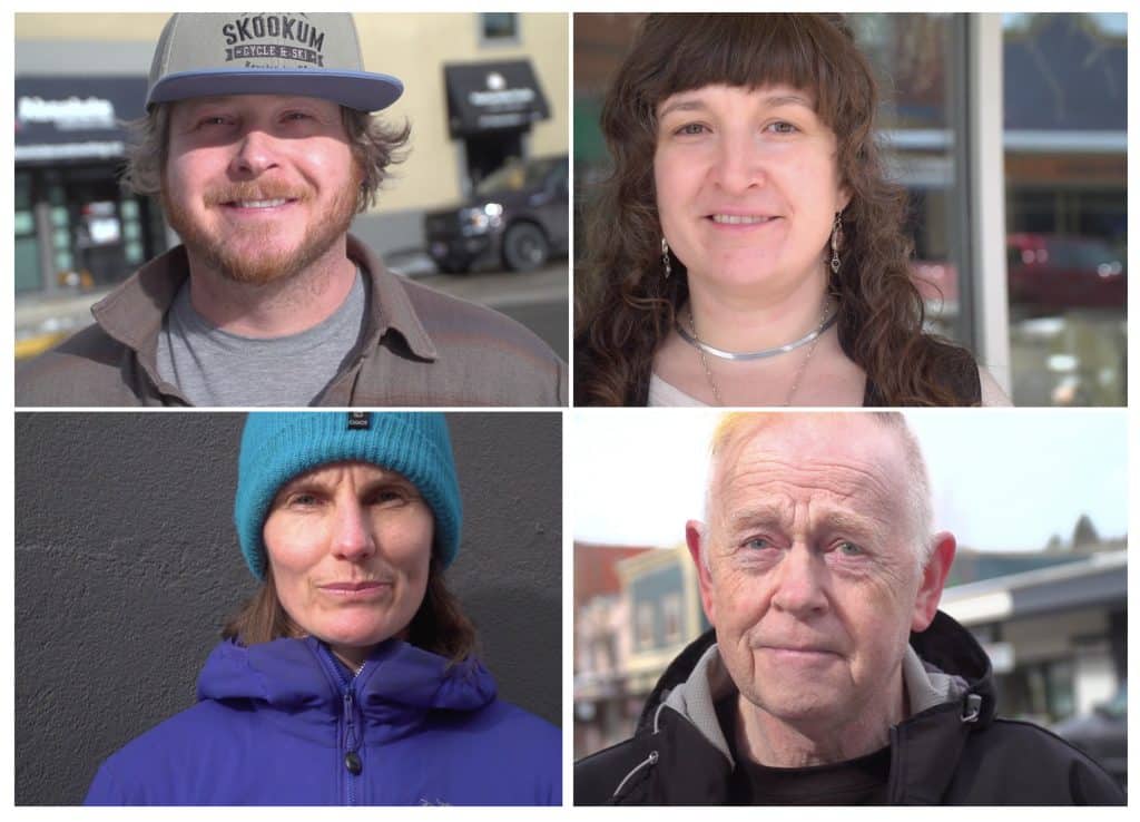 image of four people