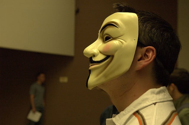 Anonymous means no recognition. Photo: From Flickr