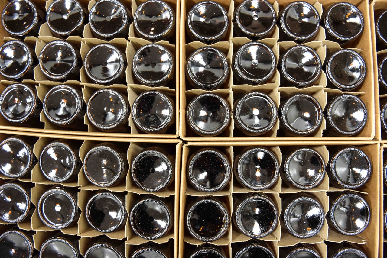 Stacks of bottles. Photo: Aaron Orlando/Revelstoke Mountaineer